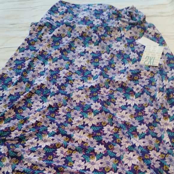 LuLaRoe Dresses & Skirts - Bnwt Lularoe slinky floral 2xl maxi skirt LuLaRoe Dresses & Skirts - Bnwt Lularoe slinky floral 2xl maxi skirt